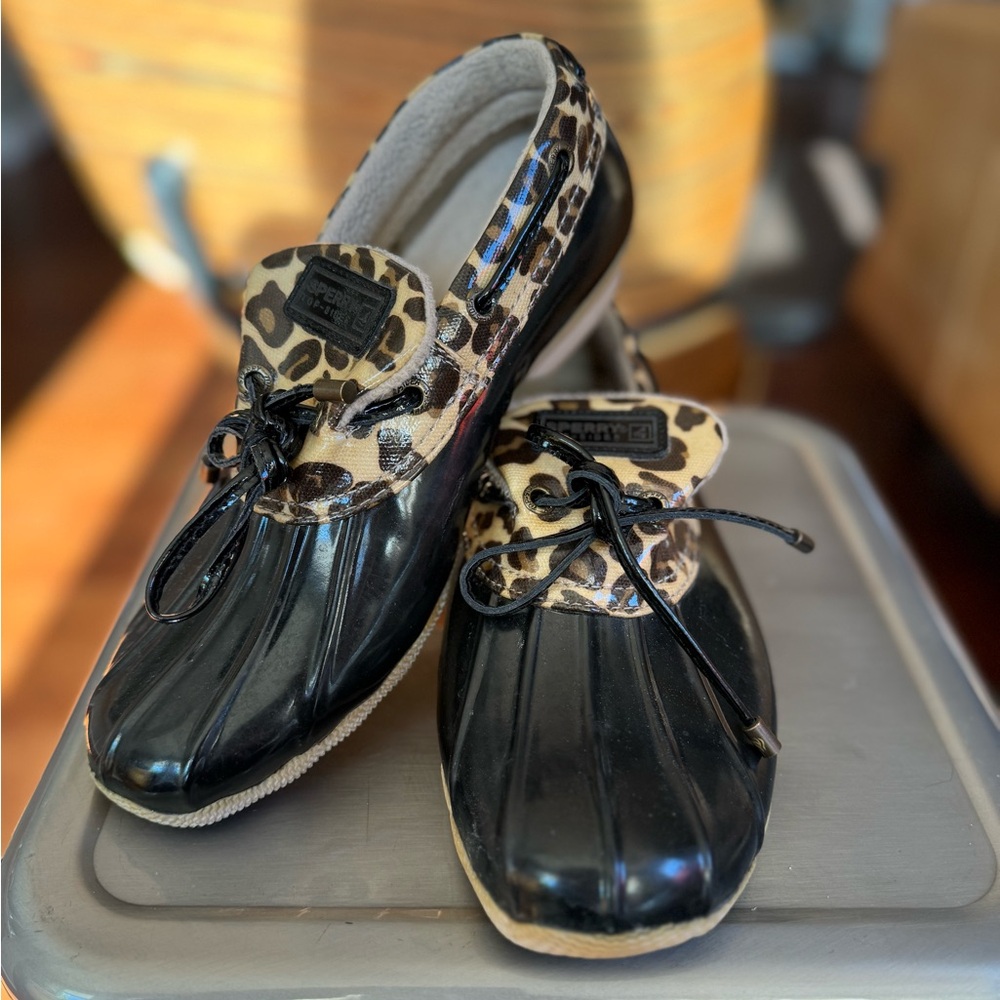 Sperry Topsiders Rain Shoes